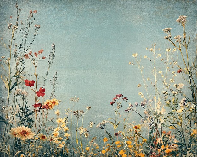 abstract oil painting flowers wallpaper art oil painting background