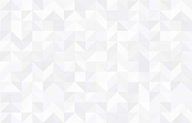 Abstract retro pattern of geometric shapes White gradient mosaic backdrop Geometric hipster