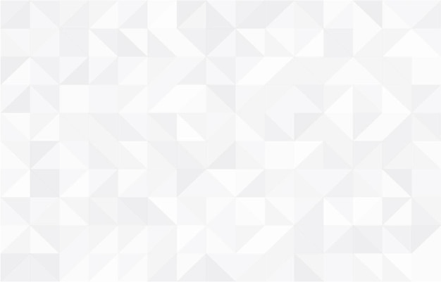 Abstract retro pattern of geometric shapes White gradient mosaic backdrop Geometric hipster