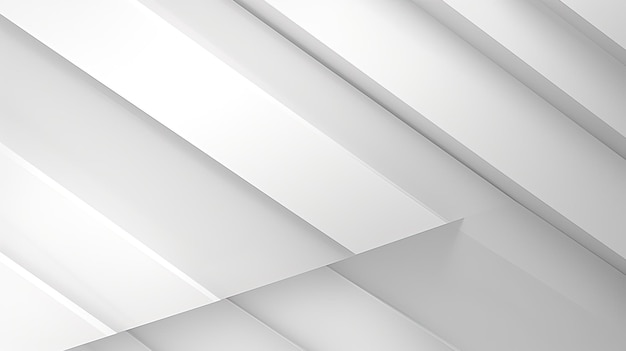 Abstract white geometric background web layout banner poster design