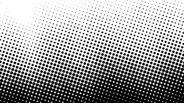 Abstrakt gradient halvtonede prikker bakgrunn Pop art mal