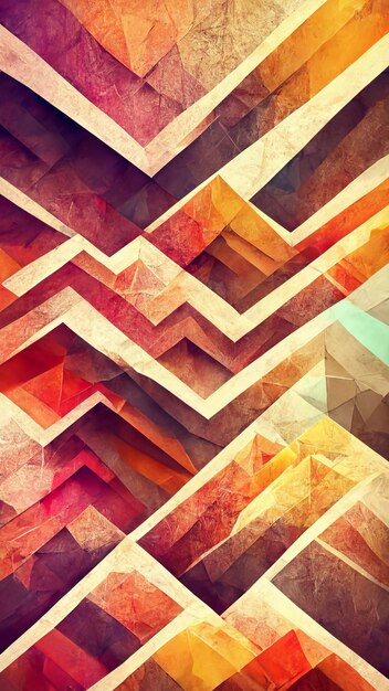 Abstrakt teksturert polygonal bakgrunn uskarp trekant