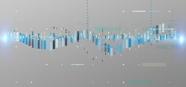 Aksjehandelsdata isolert på