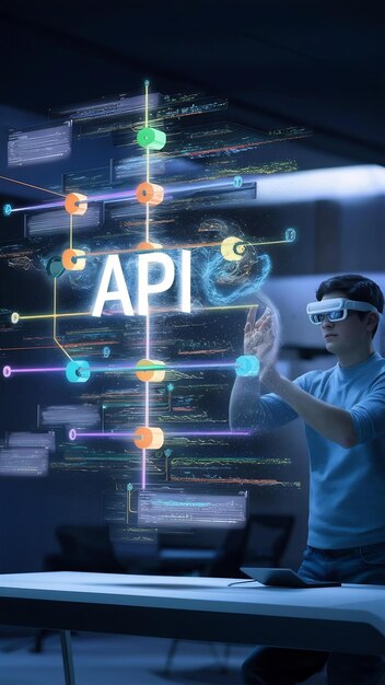 Application programming interface hologram