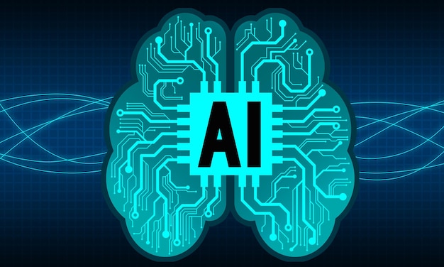 Artificial Intelligence brain with circuit design