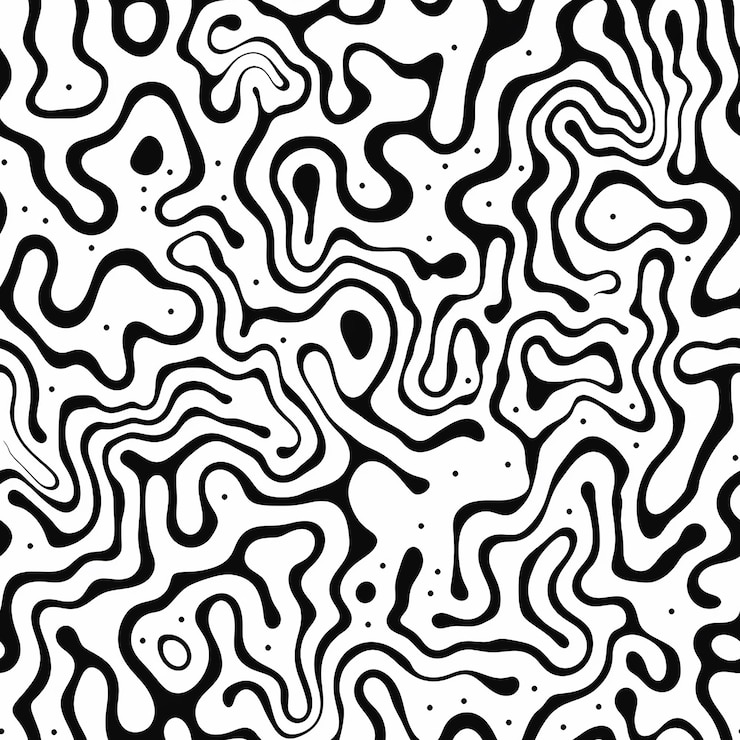 Foto background with a colorful pattern texture and abstract wave
