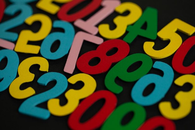 Bakgrunn eller tekstur av tall. Finansdatakonsept. Matematikk. Bankvirksomhet eller valuta