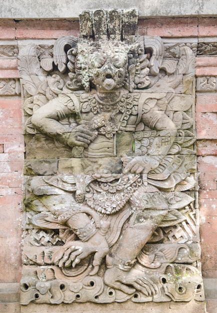 Bali ancient wall