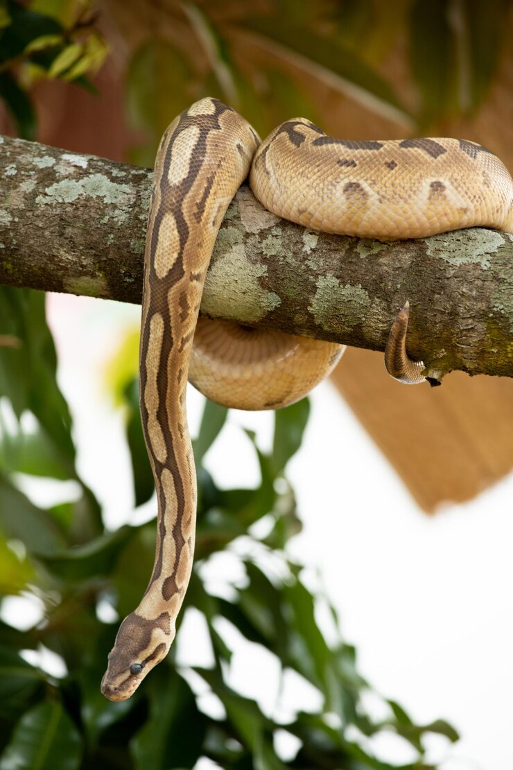 Foto ballpython snake