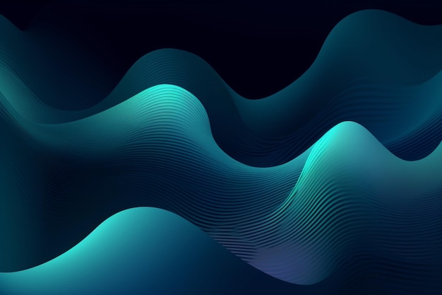 Beautiful wavy background