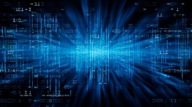 binary code background