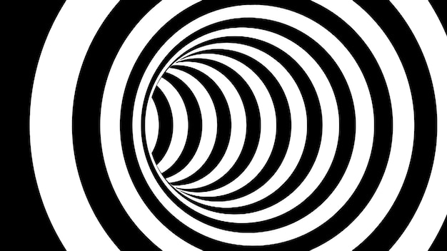 black and white stripes computer generated abstract background 3d render