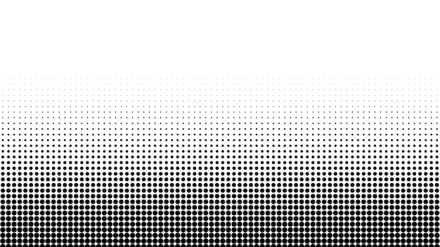 Black dots halftone white background