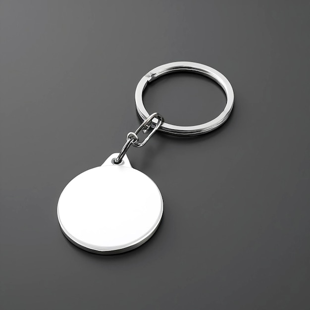 Blank Keychain For Mockup
