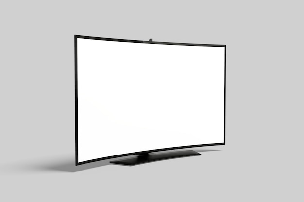 blank tv mockup