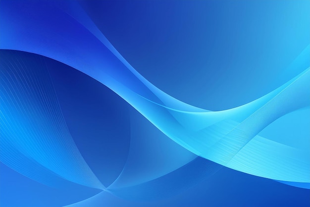 Blue Abstract Background in Full Size