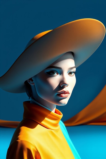 Bold Fashion Portrait