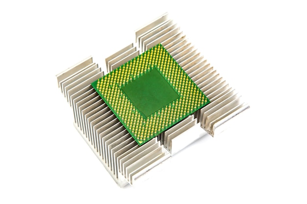 chipset and heatsink for computer electronic component of computer technology computer industry