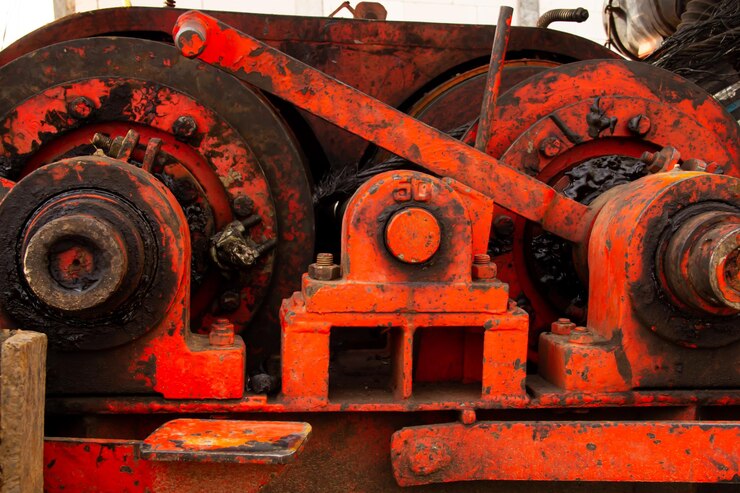 Foto close-up of abandoned train