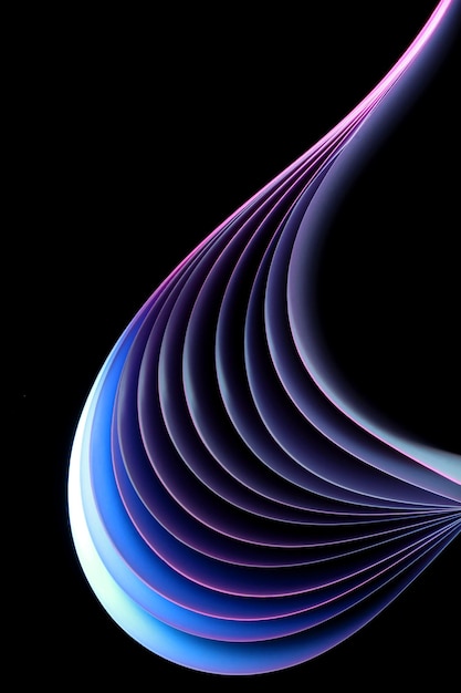 close-up of colorful papers against black background
