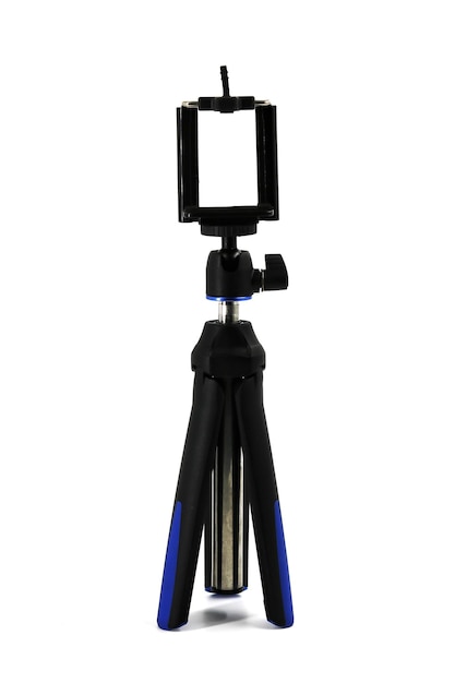 Close-up of monopod over white background