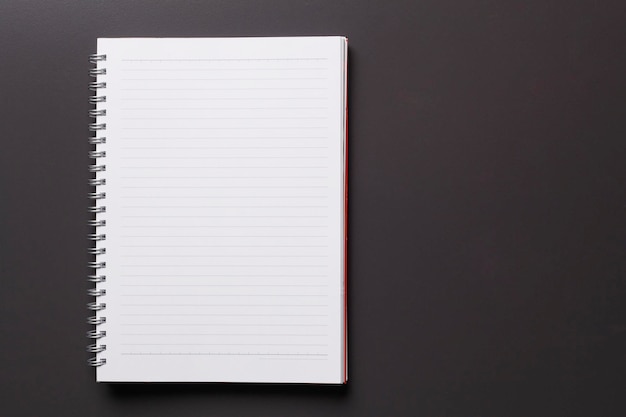 Close-up of note pad against white background