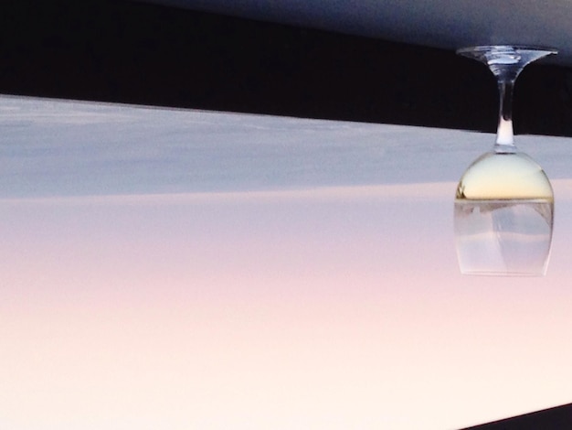 Close-up of water on table