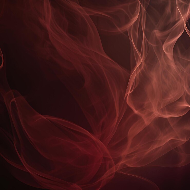 Closeup of a smoke colored wall paper on a textural yellow background