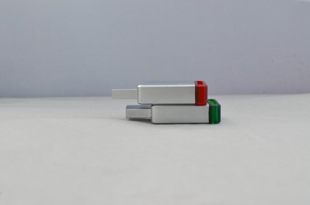 closeup of highcapacity aluminum flash drives modern and sturdy usb storage sticks conveying the idea of efficient flash drives in sophisticated designs
