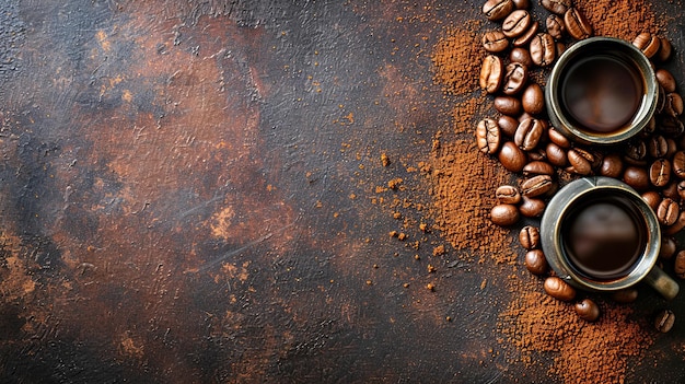 Coffee beans Fragrant allure morning elixir brewing anticipation essence of energy and invigoration