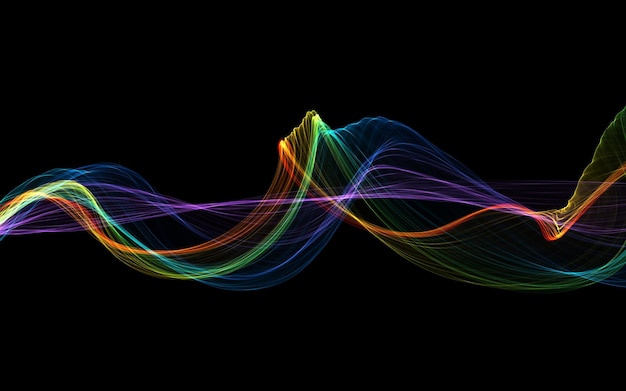 Color Abstract Composition