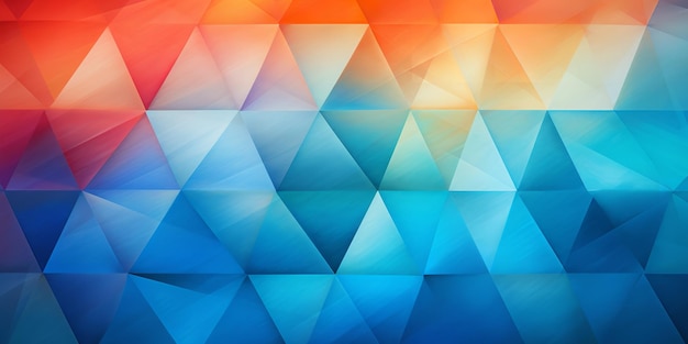 Colorful abstract 3D background Generative Ai