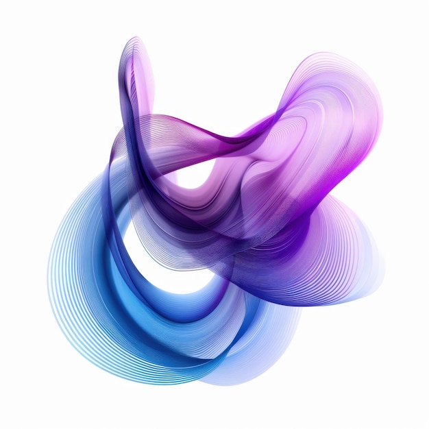 Colorful Abstract Swirls and Fluid Shapes Collection