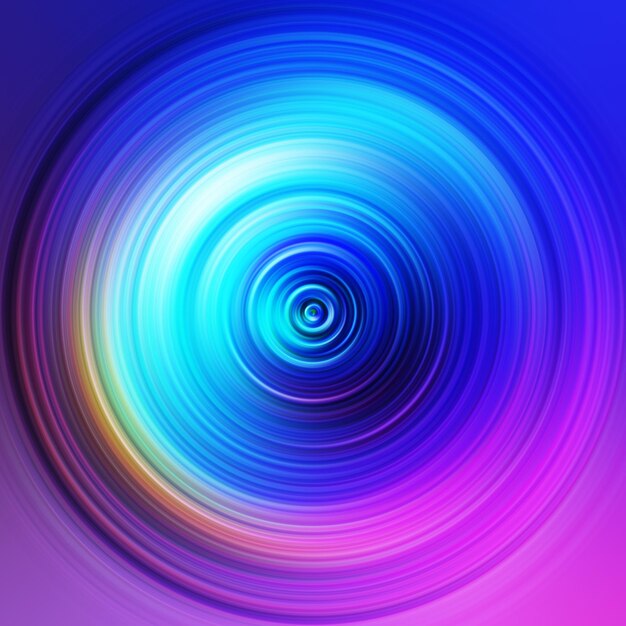 Colorful radial motion effect Abstract rounded background Color curves and sphere Multi color gradient rings and circles wallpaper Colored texture backdrop and banner