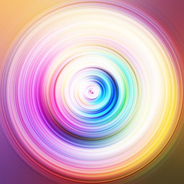 Colorful radial motion effect Abstract rounded background Color curves and sphere Multi color gradient rings and circles wallpaper Colored texture backdrop and banner