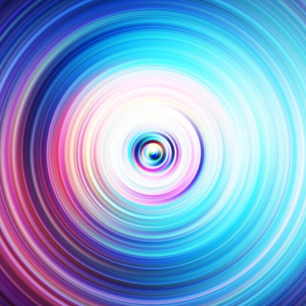 Colorful radial motion effect Abstract rounded background Color curves and sphere Multi color gradient rings and circles wallpaper Colored texture backdrop and banner