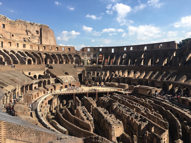 Colosseum mot himmel