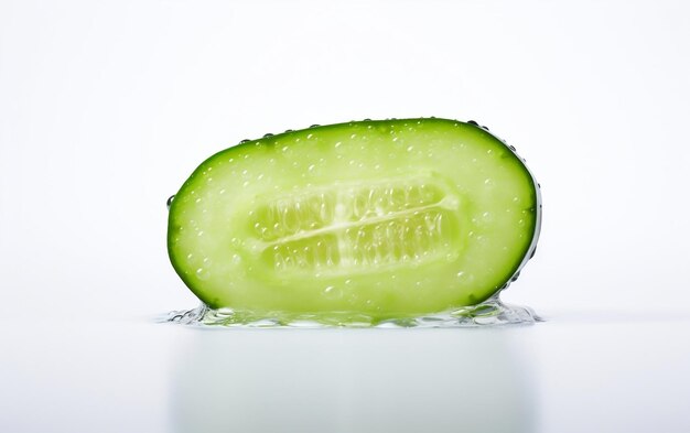 Crisp Cucumber Ingredient App Icon Recipe Symbol Generative AI