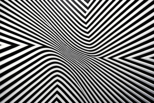 develop a striking blackandwhite abstract line pattern that focuses on contrast and simplicity