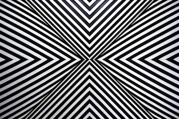 develop a striking blackandwhite abstract line pattern that focuses on contrast and simplicity