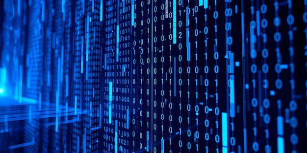 digital matrix background