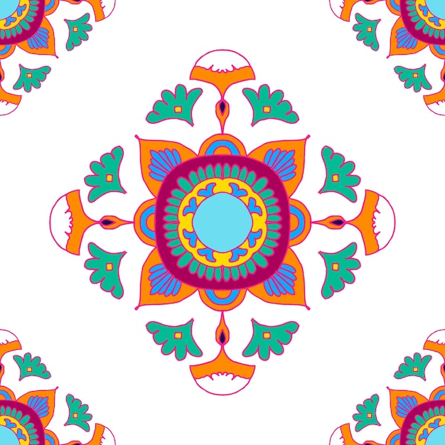 Diwali Indian png mandala pattern rangoli transparent background