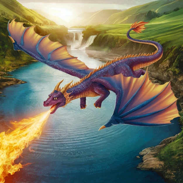 dragon with the strength to move mountains