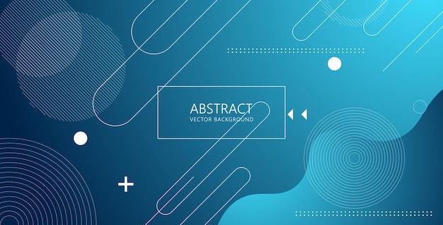 dynamic abstract blue liquid color gradient round shape geometric fluid background