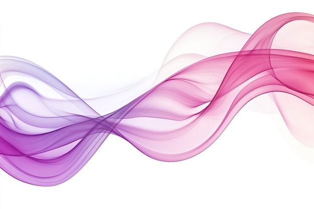 elegant flowing purple chiffon delicate and airy fabric waves in a minimalistic and sophisticated