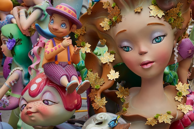 Fallas fest popular figures