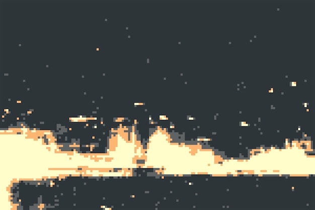 Fargerik pikselert abstrakt bakgrunn med gradient, geometriske former og uskarp effekt for Digit