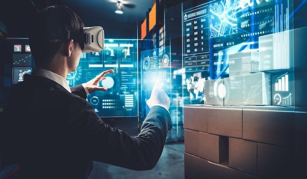 Fremtidens virtual reality-teknologi for innovativ VR-lagerstyring