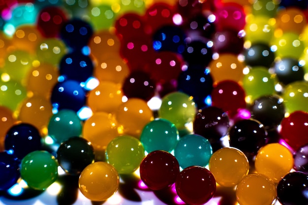 full frame shot of multi colored lights