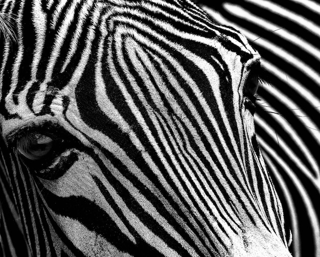 Full frame shot of zebra